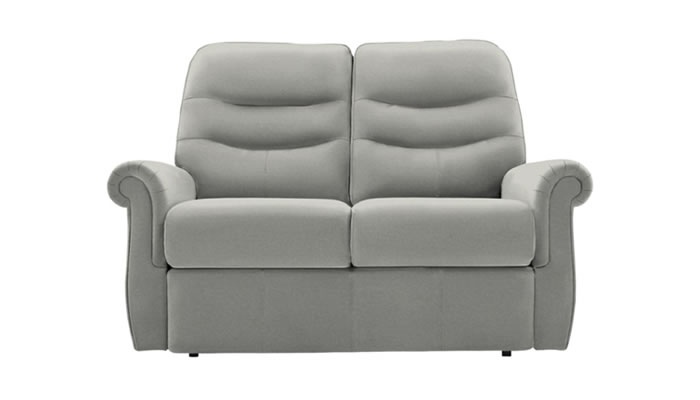 G Plan Holmes Leather Small 2 Seater Sofa