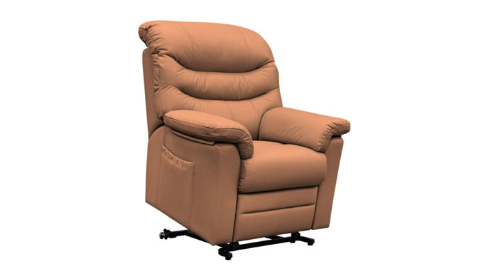 G Plan Ledbury Leather Chair Dual Elevate Riser Recliner